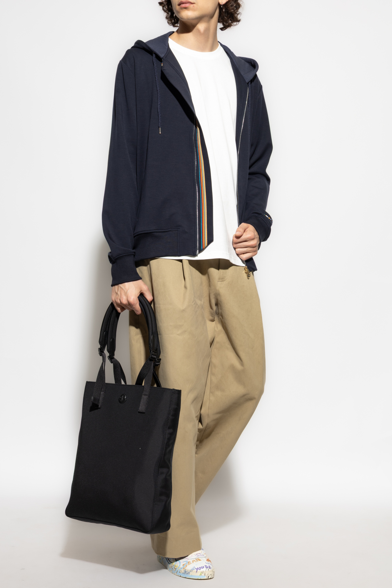 Tシャツ・カットソー STUDIO NICHOLSON FW24 (BRICSNM 1326 OFFWHITE) White T-shirt 